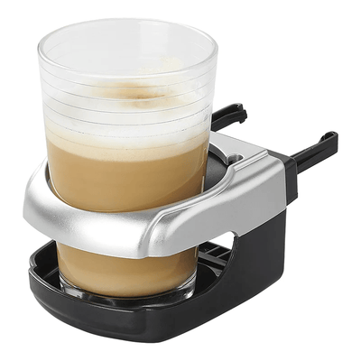 AMiO Drankhouder voor Ventilatierooster Bekerhouder Koffie Houder Universeel Grijs