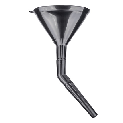 AMiO Drie - Delige Elliptische Universele Trechter met Filtergaas en Twee Tuiten 14cm Diameter Zwart - VCTparts.nl