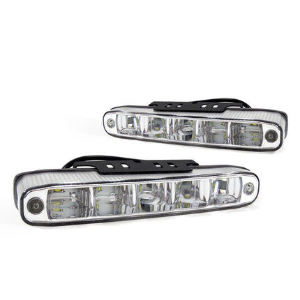 AMiO AMiO DRL 506HP Dagrijverlichting Wit 160mm - Krachtige SMD LED Set voor Auto 12V en 24V met Automatische Schakelaar AMiO 4