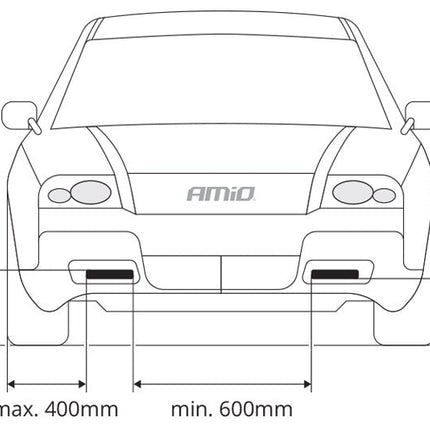 AMiO AMiO DRL 507HP Dagrijverlichting 190mm - Universele SMD LED Set voor Auto met Automatische Schakeling 12V en 24V AMiO 10
