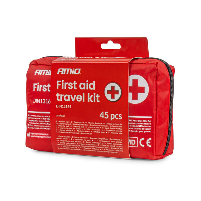 AMiO EHBO-kit in Soft Case DIN 13164 - Compacte Verbandtas voor Auto AMiO 1