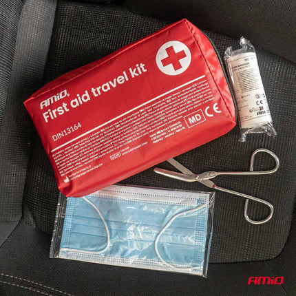 AMiO EHBO-kit in Soft Case DIN 13164 - Compacte Verbandtas voor Auto AMiO 2