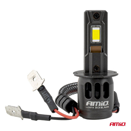 AMiO F25 PRO BLACK FULL CANBUS H3 – 68W 6000K Wit 12V/24V - Hoge Helderheid - VCTparts.nl