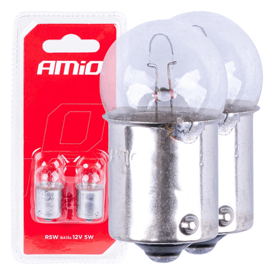 AMiO Halogeen Wit BA15S Voor Dagrijverlichting 10 Watt [3020 24SMD 1156 BA15S P21W R10W R5W] (12V) (Set)