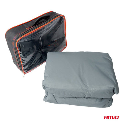 AMiO Halve Autohoes - Grote Beschermhoes voor Sedan L - Weerbestendige Bescherming tegen Sneeuw IJs Stof en UV - straling - VCTparts.nl