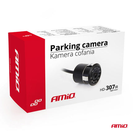 AMiO AMiO HD - 307 - IR Mini Achteruitrijcamera 18 mm - HD 720p Infrarood Nachtzicht Voor Auto AMiO 4