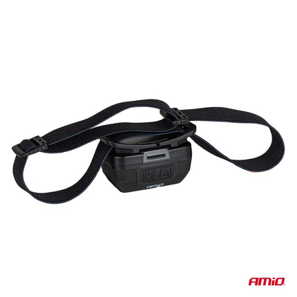 AMiO AMiO Hoofdlamp LED XPG+COB 1800mAh met Bewegingssensor - USB Oplaadbaar en Verstelbare Hoofdband - Voor Outdoor Werkplaats en Noodsituaties AMiO 5