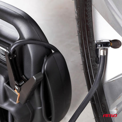 AMiO Jump Starter 12V 17Ah 900A 4in1 – Multifunctioneel Auto Accu Starter, Powerbank en Compressor JS01 Noodsituatie - VCTparts.nl