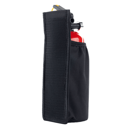 AMiO Klittenband Houder voor 1KG Poederblusser Brandblusser Muurbevestiging of Auto Kofferbak Zwart - VCTparts.nl