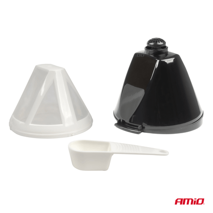 AMiO Koffiezetapparaat Auto Koffiezetter met Koffiekan (24v/250w) Zwart met Autostekker Sigarettenaanstekerplug - VCTparts.nl