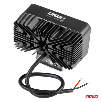 AMiO Krachtige Werklamp AWL02 6 LED FLAT 9 - 60V Verstraler Spot Robuust Offroad - VCTparts.nl