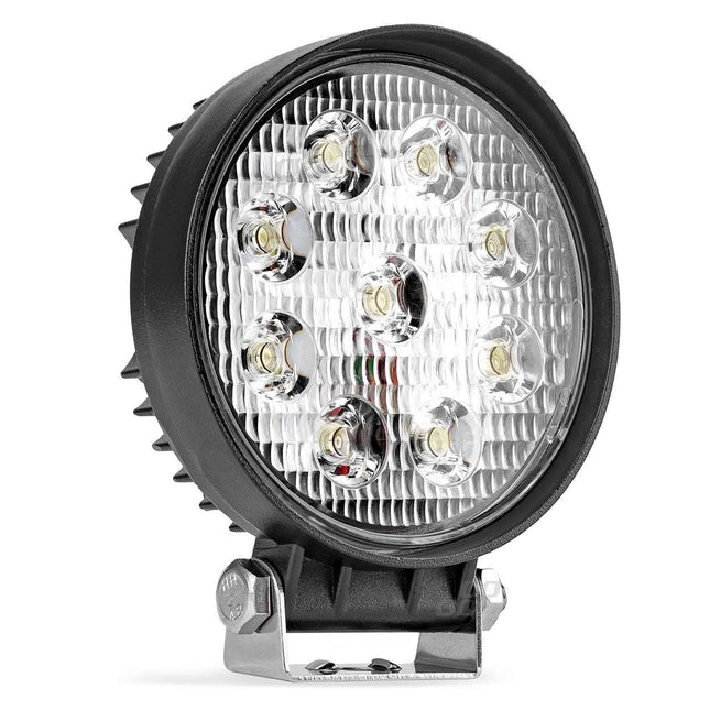 AMiO Krachtige Werklamp AWL04 9 LED FLOOD 9 - 60V Verstraler Spot Robuust Offroad - VCTparts.nl