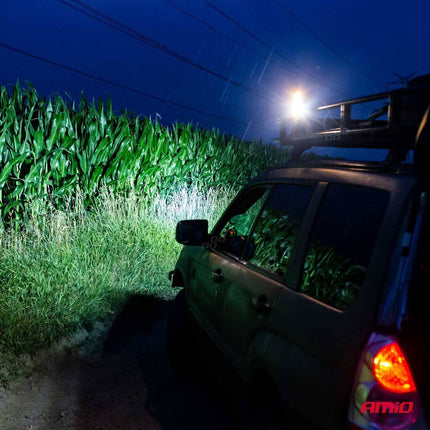 AMiO Krachtige Werklamp AWL12 42 LED COMBO (2 standen) 9 - 36V Verstraler Spot Robuust Offroad 2 stuks (set) - VCTparts.nl