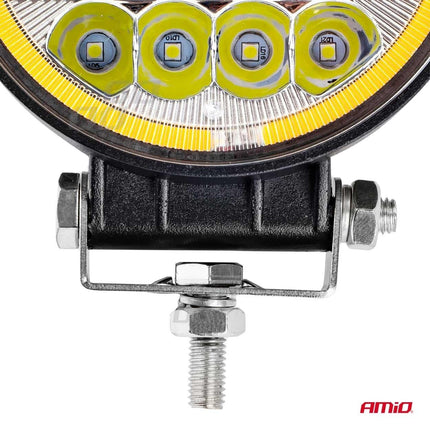 AMiO Krachtige Werklamp AWL14 42 LED COMBO (2 Functies) 9 - 36V Verstraler Spot Robuust Offroad - VCTparts.nl