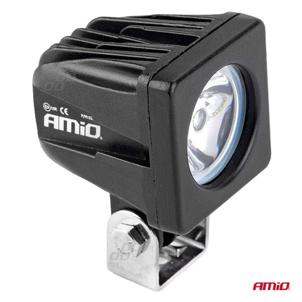 AMiO Krachtige Werklamp AWL18 1LED HP SPOT 9 - 36V Verstraler Spot Robuust Offroad - VCTparts.nl
