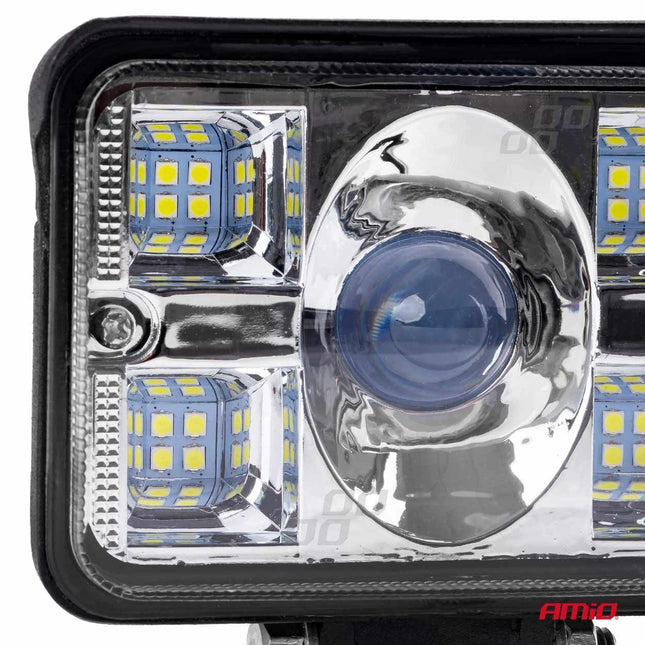 AMiO Krachtige Werklamp AWL32 17 LED COMBO 9 - 36V Verstraler Spot Robuust Offroad - VCTparts.nl