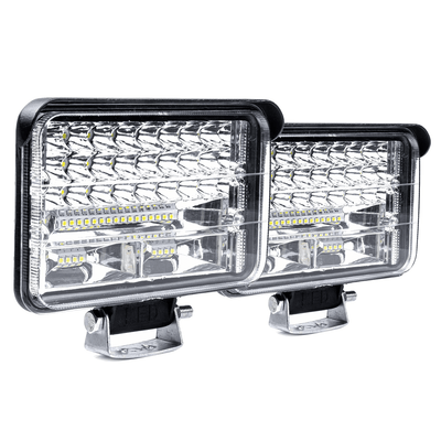 Amio puissant travail lampe AWL41 50 LED SPOT 9-36V SPOTER SPOT ROBUST OFFRAD 2 PIÈCES (SET)