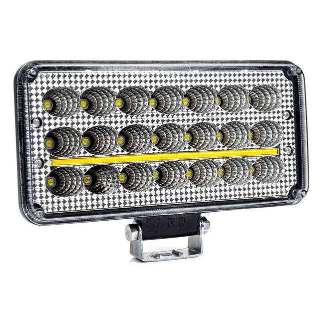 AMiO Krachtige Werklamp AWL43 27 LED FLOOD 9 - 36V Verstraler Spot Robuust Offroad - VCTparts.nl