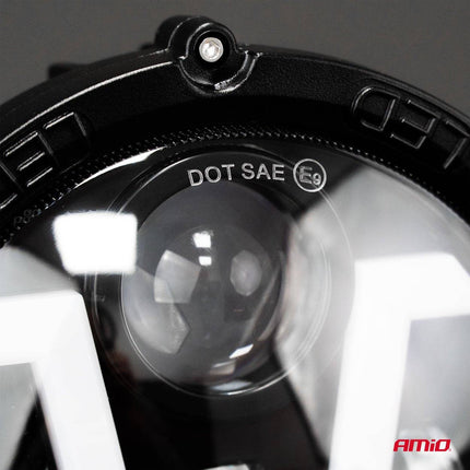 AMiO Krachtige Werklamp Multifunctioneel 9 - 36V 50W AMIO - 03697 Verstraler Spot Robuust Offroad - VCTparts.nl