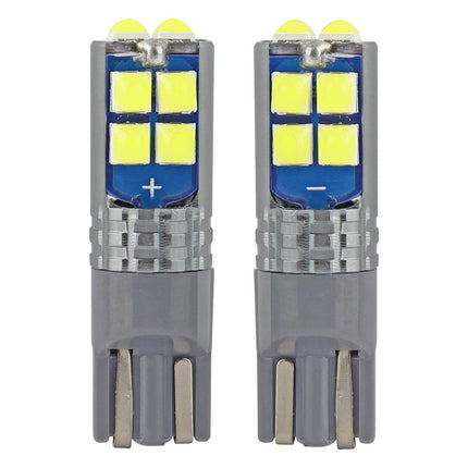 AMiO LED CANBUS 10SMD 3030 T10 W5W Wit 12V/24V - VCTparts.nl