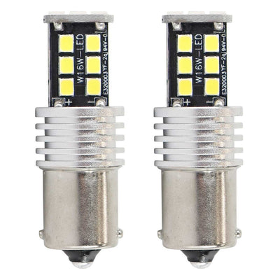 AMiO LED CANBUS 2835 15SMD 1156 BA15S P21W R10W R5W Wit 12V/24V