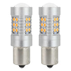 AMiO LED CANBUS 3030 24SMD 1156 BAU15S PY21W Amber 12V/24V - VCTparts.nl