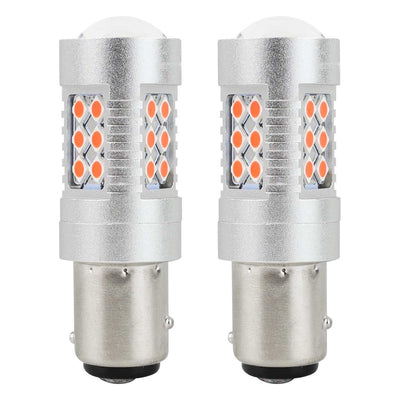 Amio LED Canbus 3030 24SMD 1157 BAY15D PR21 / 5W RED 12V / 24V