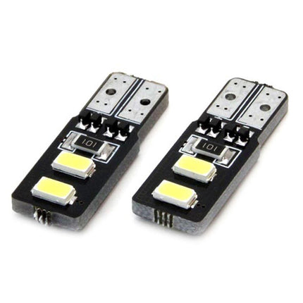 AMiO LED CANBUS Lamp 5600K 4SMD 5730 T10 (W5W) Wit Helder - VCTparts.nl