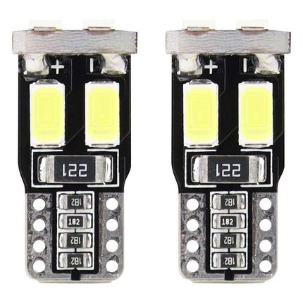 AMiO LED CANBUS Lamp 5600K 6SMD - 2 5730 T10 (W5W) Wit Helder - VCTparts.nl