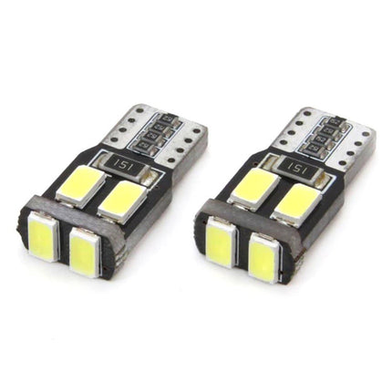 AMiO LED CANBUS Lamp 5600K 6SMD - 2 5730 T10 (W5W) Wit Helder - VCTparts.nl