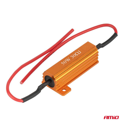 AMiO AMIO LED Canbus Weerstand 30 Ohm 50W - Voorkomt CANBUS Foutmeldingen Storing Oplossen AMiO 3