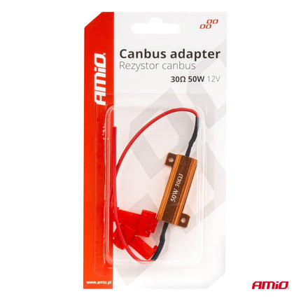 AMiO AMIO LED Canbus Weerstand 30 Ohm 50W - Voorkomt CANBUS Foutmeldingen Storing Oplossen AMiO 4