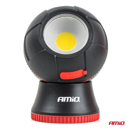 AMiO LED Inspectielamp met COB-technologie 4W 2200mAh Afneembaar - Werklamp voor Garage en Werkplaats AMiO 5