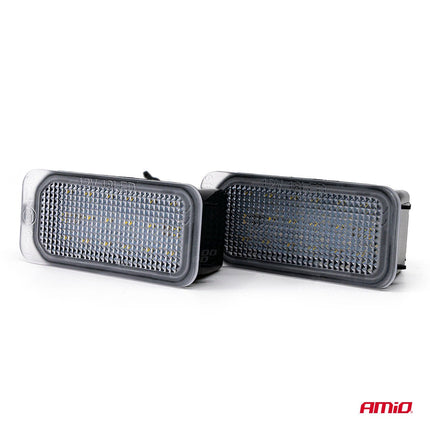 AMiO AMiO LED Kentekenverlichting CLP05 SMOKED Ford Jaguar Smoked – Canbus Foutvrij – Plug en Play LED Set van 2 Nummerplaatverlichting Lampen AMiO 3