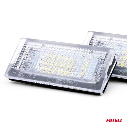 AMiO AMiO LED Kentekenverlichting CLP06 BMW Sedan Touring – Canbus Foutvrij – Plug en Play LED Set van 2 Nummerplaatverlichting Lampen AMiO 4