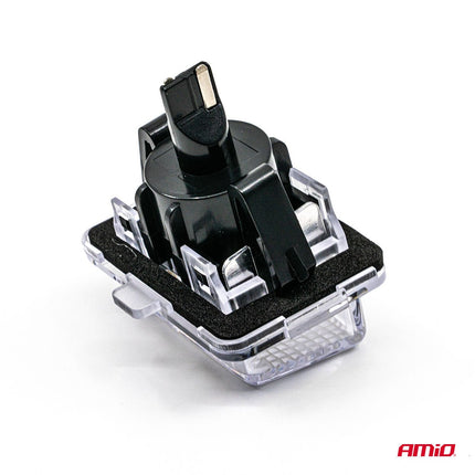 AMiO AMiO LED Kentekenverlichting CLP08 voor Mercedes - Benz E/C/CL/S - Class – Canbus Foutvrij – Plug en Play Set van 2 Nummerplaatverlichting Lampen AMiO 5