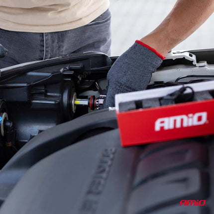 AMiO LED Koplampen COBserie H7 Dimlichten Wit - VCTparts.nl