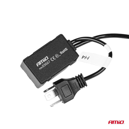 AMiO LED Koplampen H4/H19 PL - lensserie Dimlichten Wit - VCTparts.nl