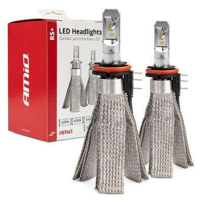 AMiO LED Koplampen Octopus RS+ H15 - Slimme Verstelbare 360° LED Verlichting 3500 Lumen Wit Grootlicht Dimlicht Dagrijverlichting