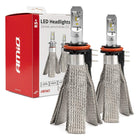 AMiO LED Koplampen RS+ Serie H15 50W Slimme Dimlichten in Wit - VCTparts.nl