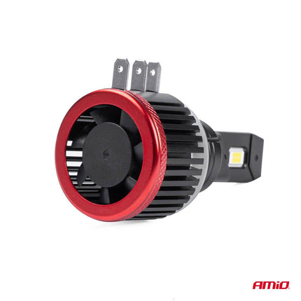 AMiO LED Koplampen X3 - serie H15 Dimlichten Wit - VCTparts.nl