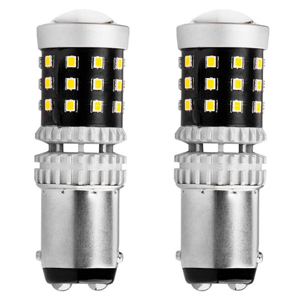 AMiO LED - lampen CANBUS 2016 39SMD 1157 BAY15D P21/5W Wit 12V/24V - VCTparts.nl