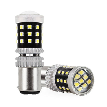 AMiO LED - lampen CANBUS 2016 39SMD 1157 BAY15D P21/5W Wit 12V/24V - VCTparts.nl