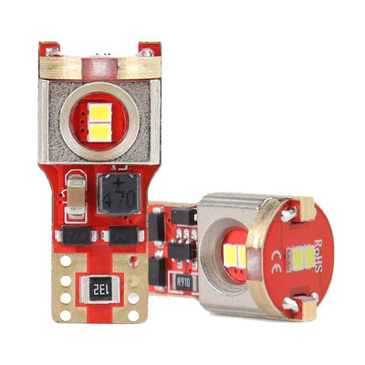 Amio LED lampes canbus 2016 6SMD T10 W5W W10W blanc blanc 12V / 24V
