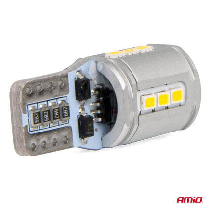 AMiO LED - lampen CANBUS T10e W5W 15x2016 SMD Wit 12V/24V - VCTparts.nl