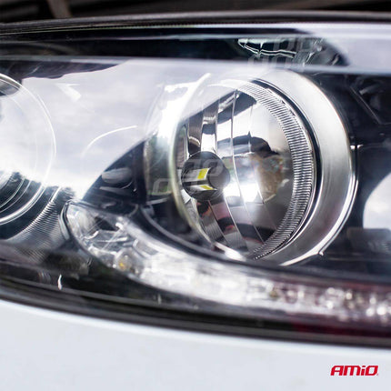 AMiO LED Mistlichten COB - serie H8/H9/H11 Wit - VCTparts.nl