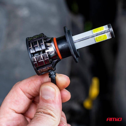 AMiO LED Mistlichten COB - serie H8/H9/H11 Wit - VCTparts.nl