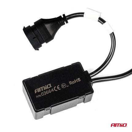 AMiO LED Mistlichten FLEX+ Serie HB3 9005/HIR1 9011/H10 canbus 6000K 12 - 24V Wit - VCTparts.nl