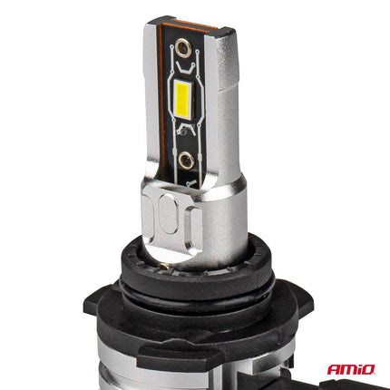 AMiO LED Mistlichten H - mini - serie HB4 9006 Wit - VCTparts.nl