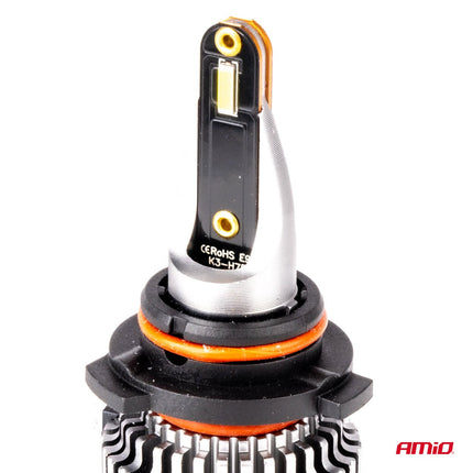 AMiO LED Mistlichten K3 - serie HB3/HIR1 9011/H10 – 6000K Wit 12V CANBUS - VCTparts.nl